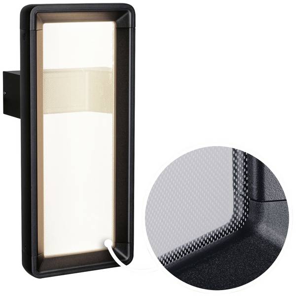 Zewnętrzna lampa ścienna z czujnikiem ruchu Paulmann Reana 93109 3 W 130 lm IP44
