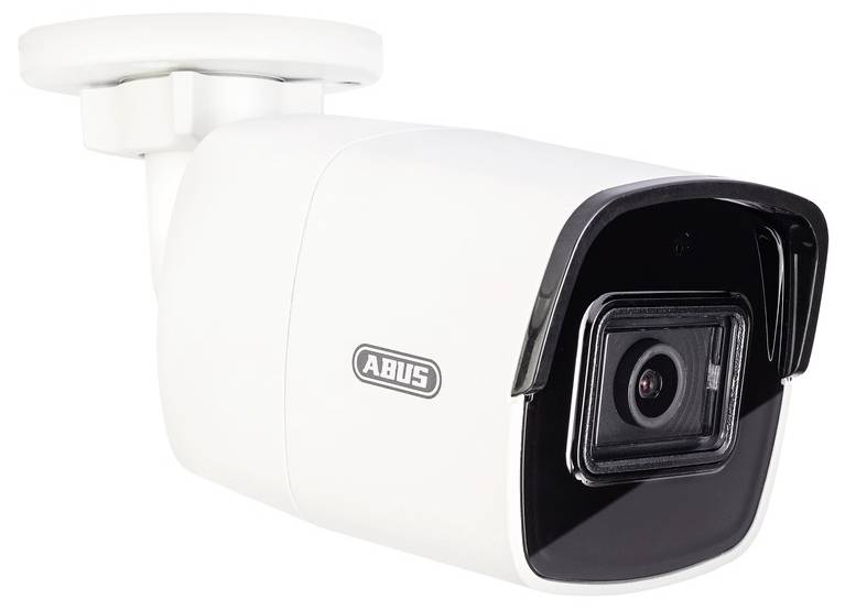 Kamera monitoringu sfotografowana z boku, zamontowana na suficie.