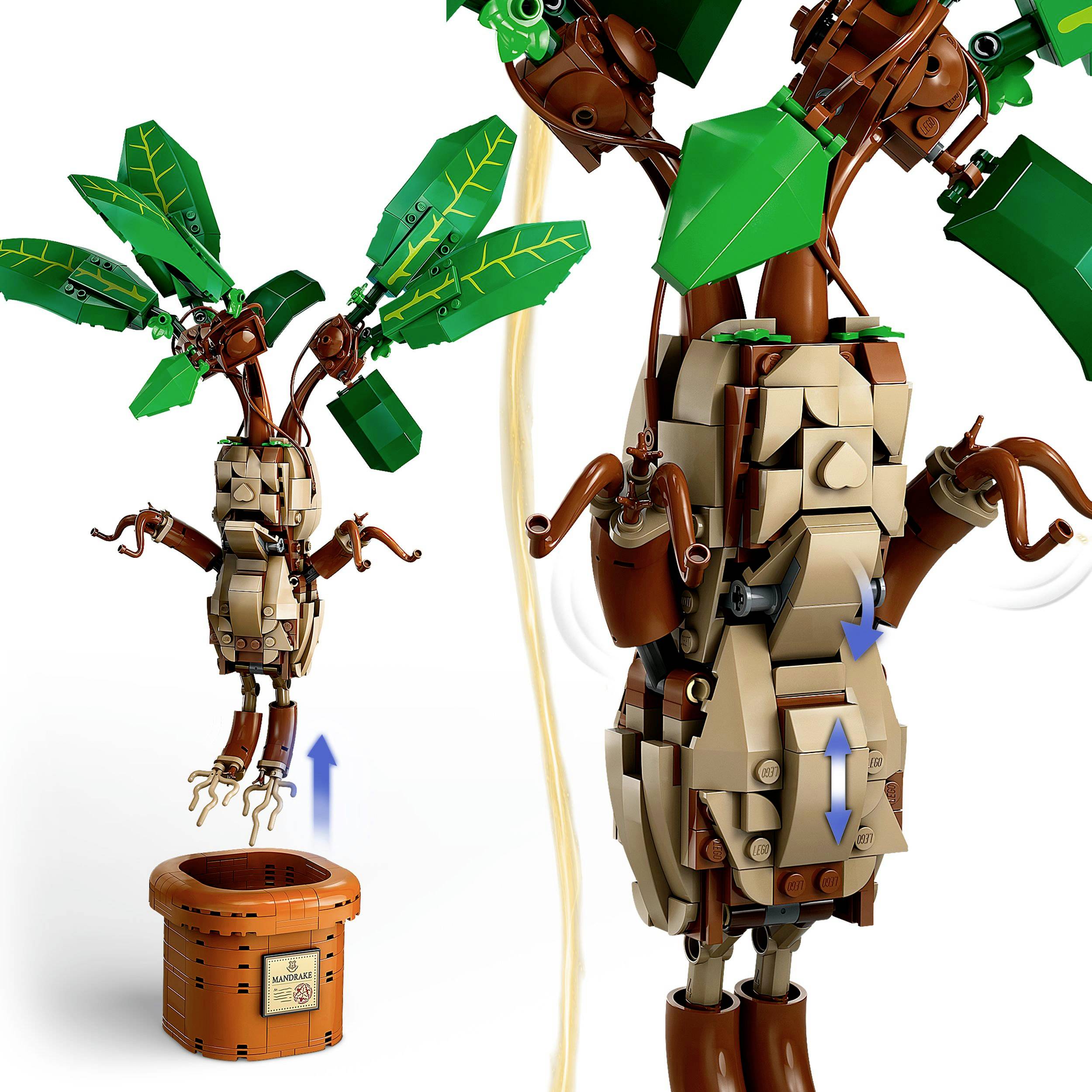 LEGO® HARRY POTTER™ 76433 Roślina miksturowa: Mandragora