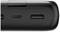 Czarna ładowarka z dwoma portami USB i jednym portem USB-C, widoczna z boku.