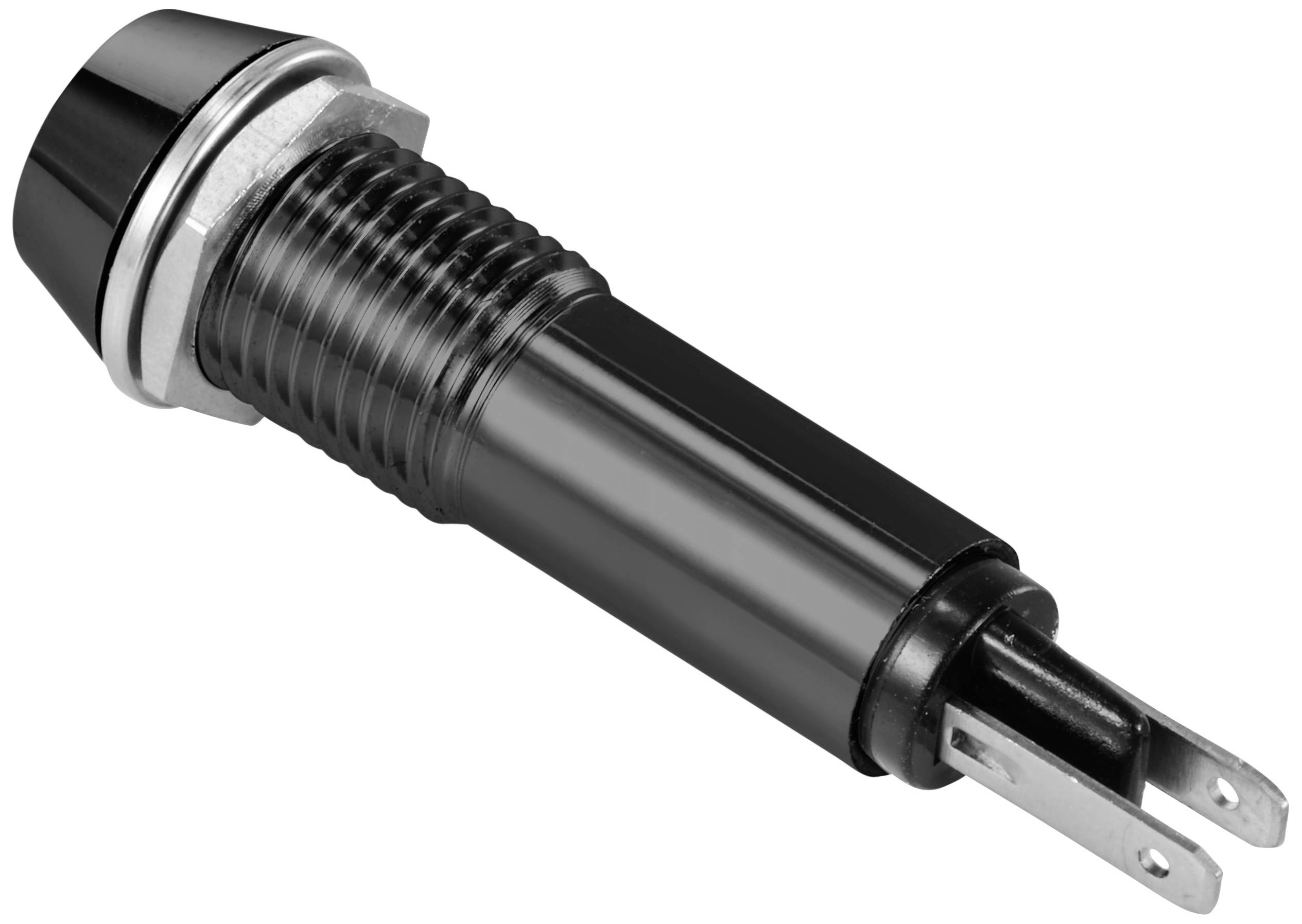 TRU COMPONENTS TC-12358856 Світлодіодна сигнальна лампа зелена 12 В/DC, 24 В/DC 10 мм 40° 1 шт.