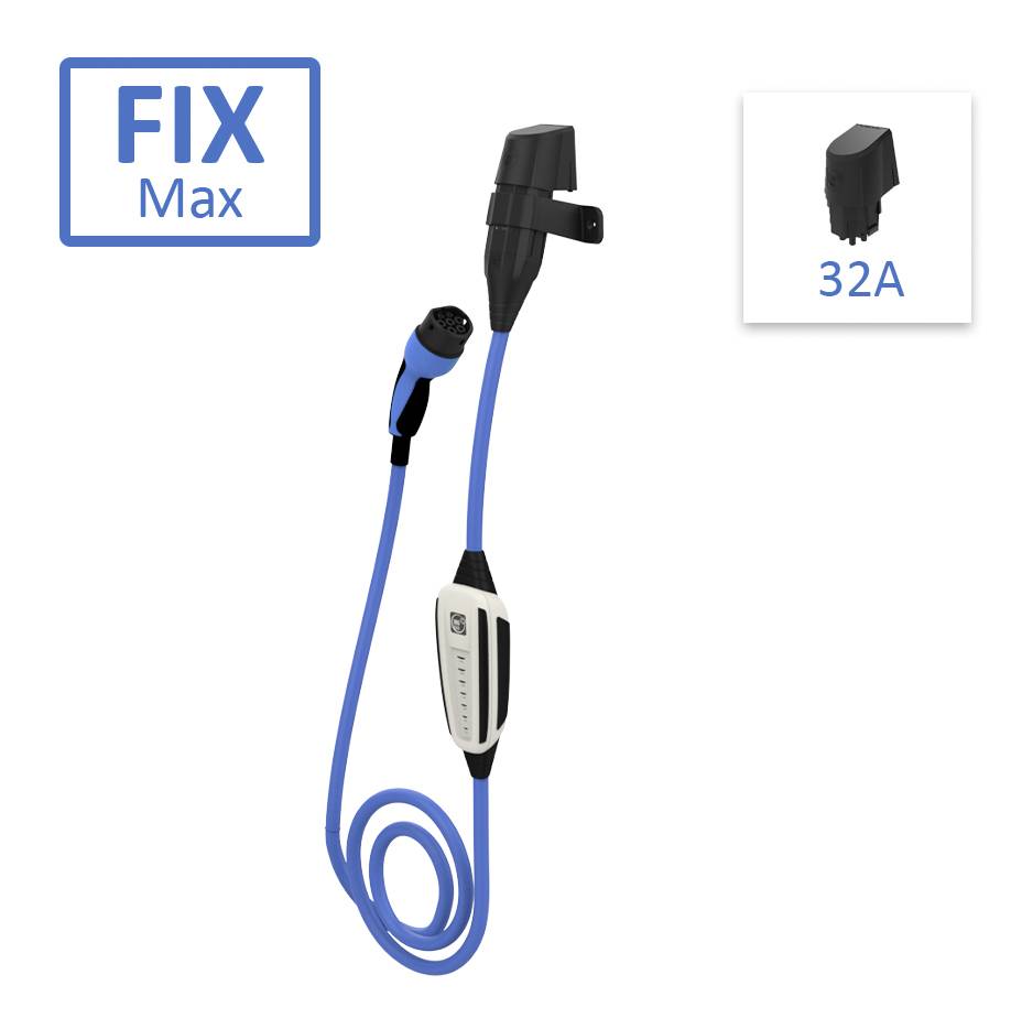 Trzyczęściowa instrukcja instalacji NRGkick FIX: 1. Elektryk instaluje gniazdko ścienne. 2. Elektryk podłącza NRGkick do gniazdka. 3. Elektryk montuje zablokowaną osłonę ochronną.