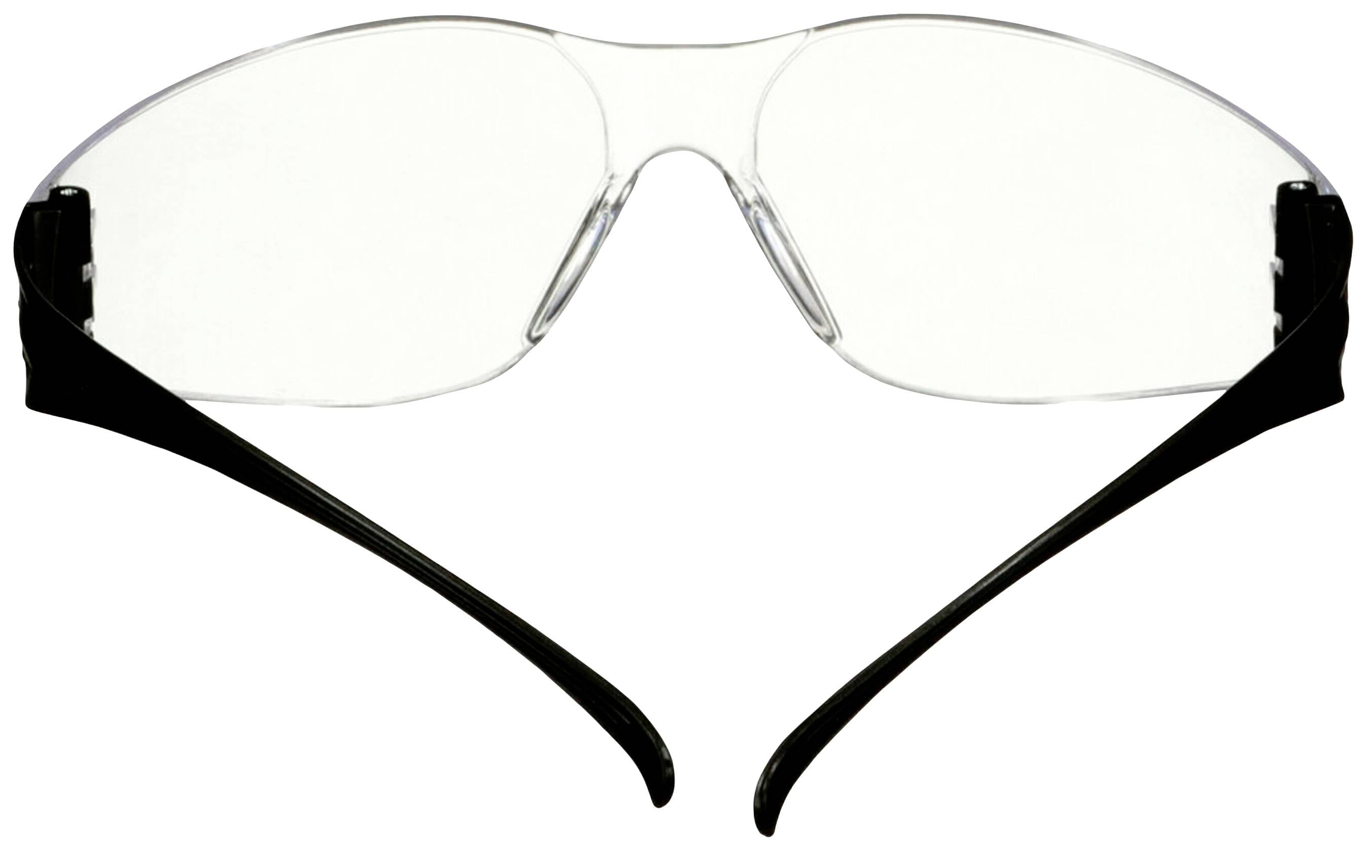 Захисні окуляри 3M SF101AF-BLK із захистом від запотівання та подряпин, чорні