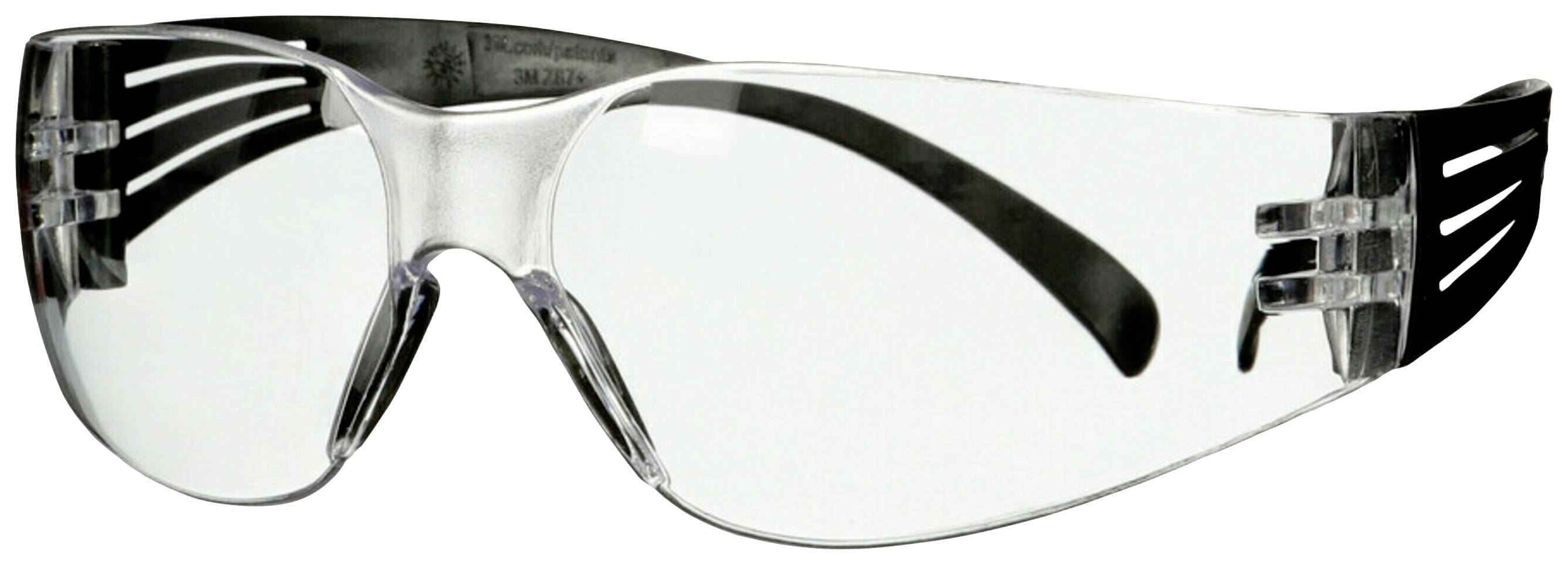 3M SF101AF-BLK Okulary ochronne z zabezpieczeniem przeciw zaparowaniu, z ochroną przeciw zarysowaniom czarny-4