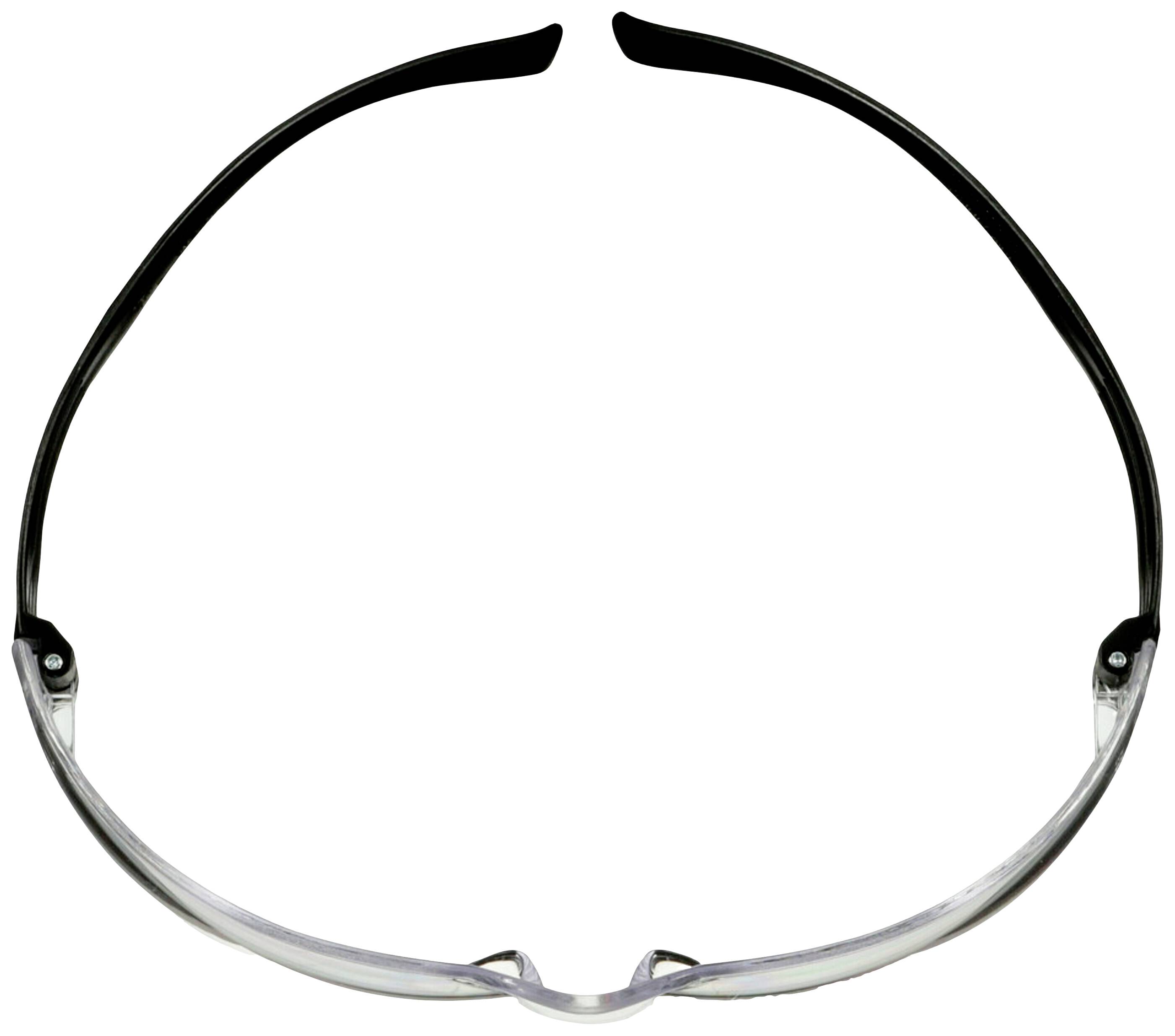 3M SF101AF-BLK Okulary ochronne z zabezpieczeniem przeciw zaparowaniu, z ochroną przeciw zarysowaniom czarny-9