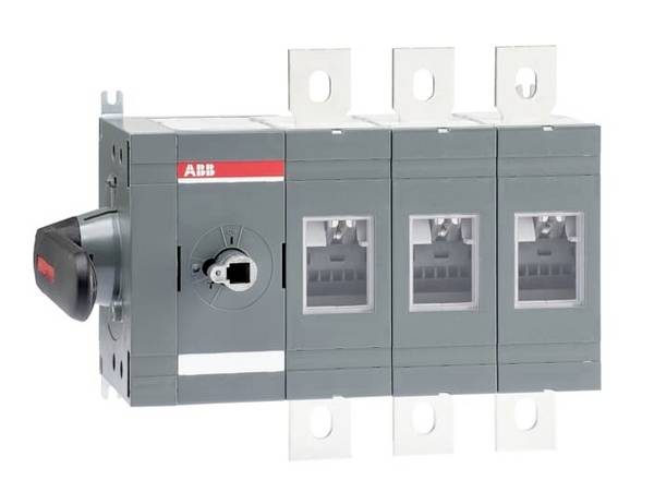ABB OT630ES03K Rozłącznik 630 A 1000 V czarny 1 szt. sztuka