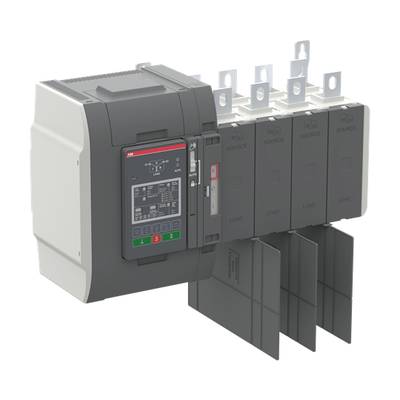 Elektryczny przełącznik z cyfrowym wyświetlaczem, cztery poziomy przełączania wyraźnie widoczne. Zaprojektowany do systemów dystrybucji energii.