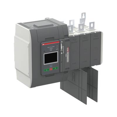 Wyłącznik z cyfrowym wyświetlaczem i wieloma przyłączami. Służy do sterowania i zabezpieczania obwodów elektrycznych.