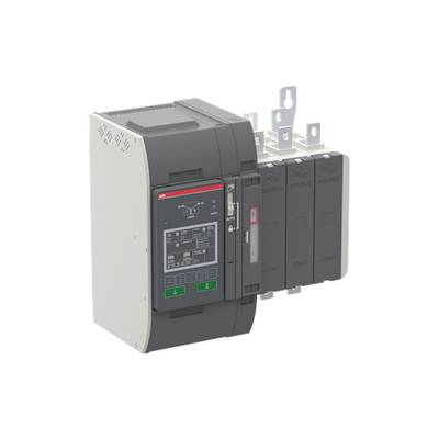 Szaro-czarna elektryczna jednostka sterująca z wieloma złączami, przełącznikami i diodami LED, prawdopodobnie przeznaczona do dystrybucji lub sterowania energią.
