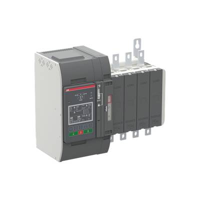 Elektryczna szafa sterownicza z panelem sterowania i wieloma zaciskami przyłączeniowymi, prawdopodobnie służąca do sterowania lub dystrybucji energii elektrycznej.