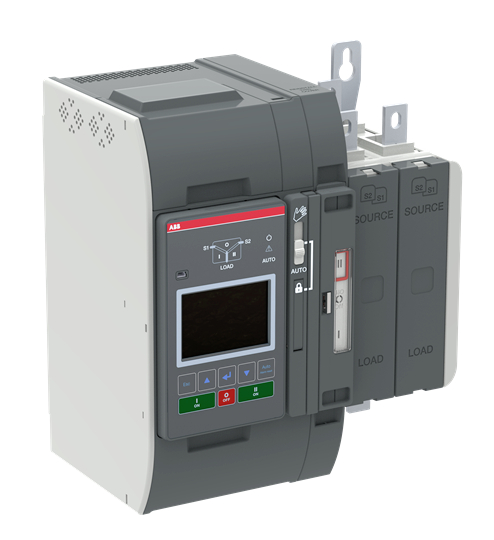 Elektroniczne urządzenie sterujące z ekranem i elementami sterującymi na przedniej stronie, obok kilku złączy po prawej stronie.