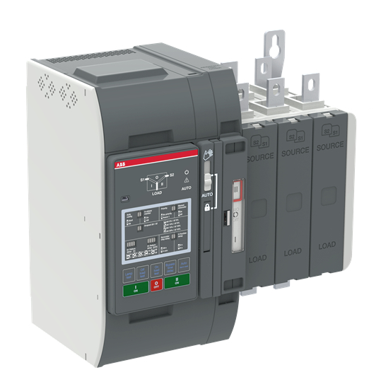 Urządzenie elektroniczne z licznymi elementami sterującymi i wskaźnikami na przedniej płaszczyźnie. Po prawej stronie widoczne są złącza dla źródeł zasilania.