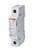 Biały wyłącznik instalacyjny. Napis: 'E91/30s, 30A, 800V'. Kompaktowa budowa, odpowiedni do przemysłowych instalacji elektrycznych.