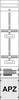 Pole pomiarowe Striebel & John KA4107Z 2CPX035078R9999, 250 mm x 1350 mm , 1 szt.