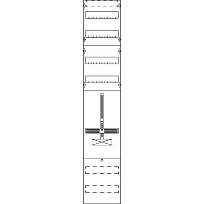 Diagram 'LD_pocket' z 6 poziomymi prostokątami, połączonymi strzałkami i liniami. Przedstawia przebieg procesu lub sposób konstruowania.