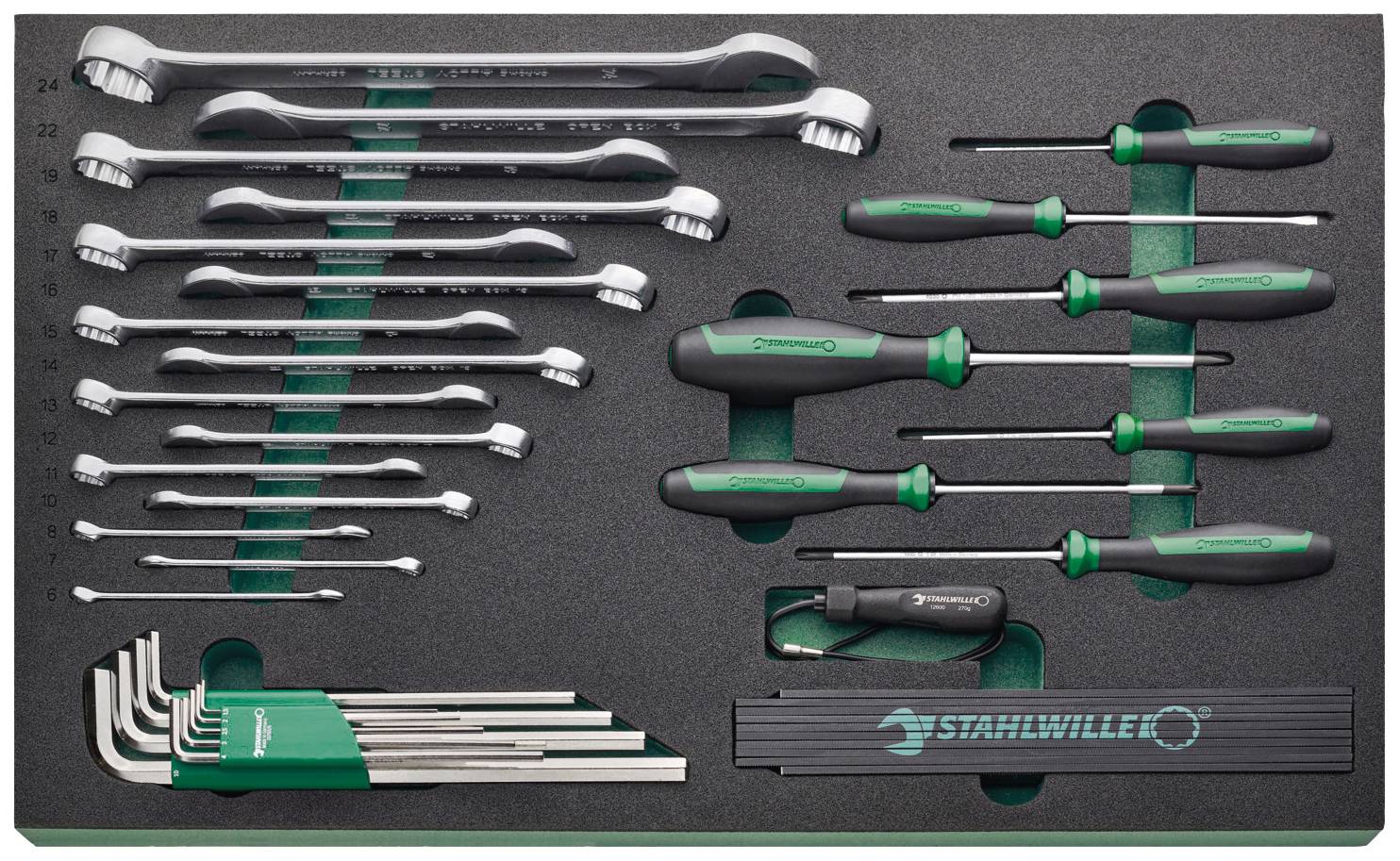 Інструментальний ящик Stahlwille 93 TOP BOX/130 98830189 Розміри (Ш x В x Г) 750 x 465 x 477 мм