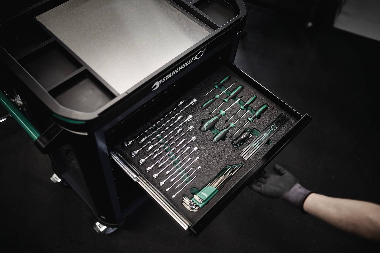 Візок для майстерні Stahlwille 81200154 Колір виробника: антрацит, чорний