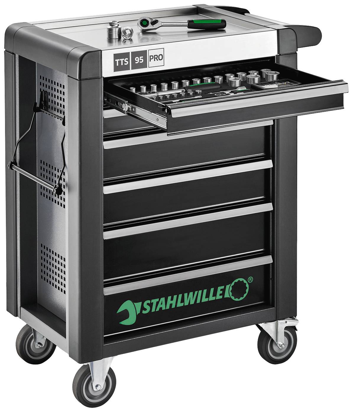 Візок для майстерні Stahlwille 81200160 Колір виробника: антрацит, чорний
