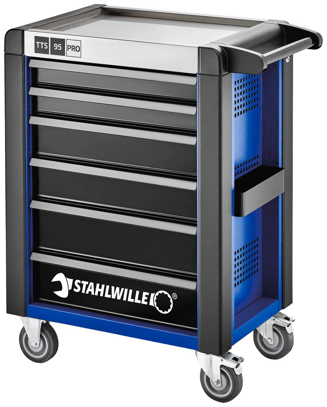 Візок для майстерні Stahlwille 81200161 Колір виробника: синій, чорний