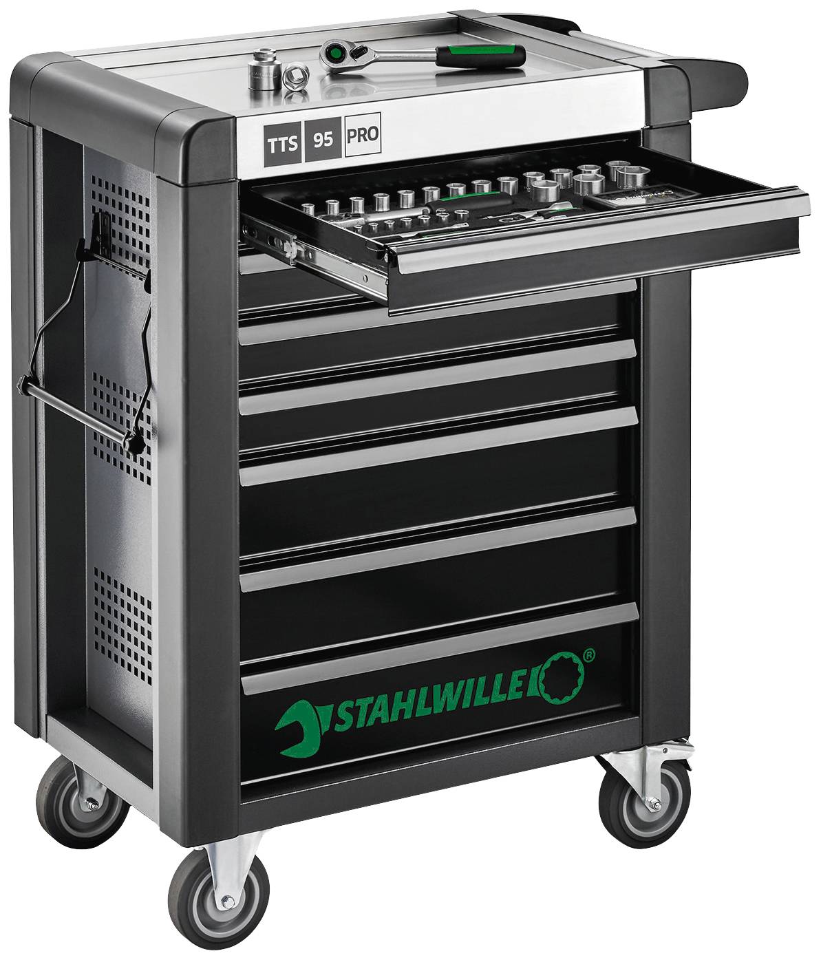 Візок для майстерні Stahlwille 81200163 Колір виробника: антрацит, чорний