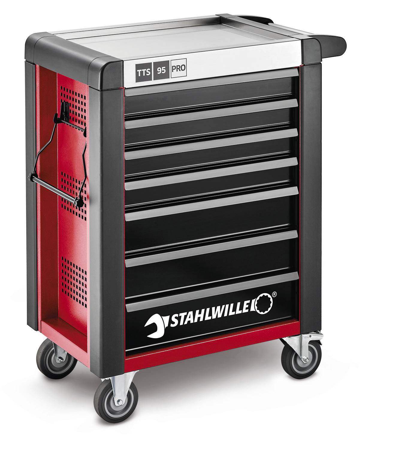 Візок для майстерні Stahlwille 81200165 Колір виробника: червоний, чорний