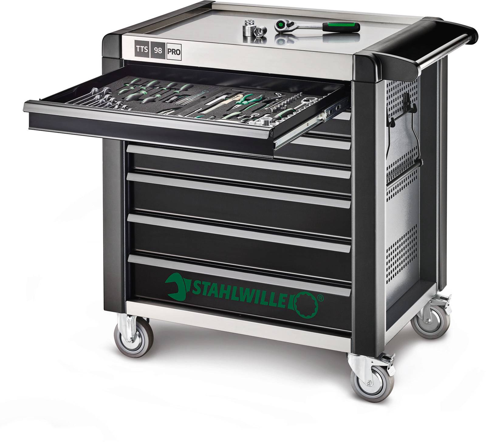 Візок для майстерні Stahlwille 81200169 Колір виробника: антрацит, чорний