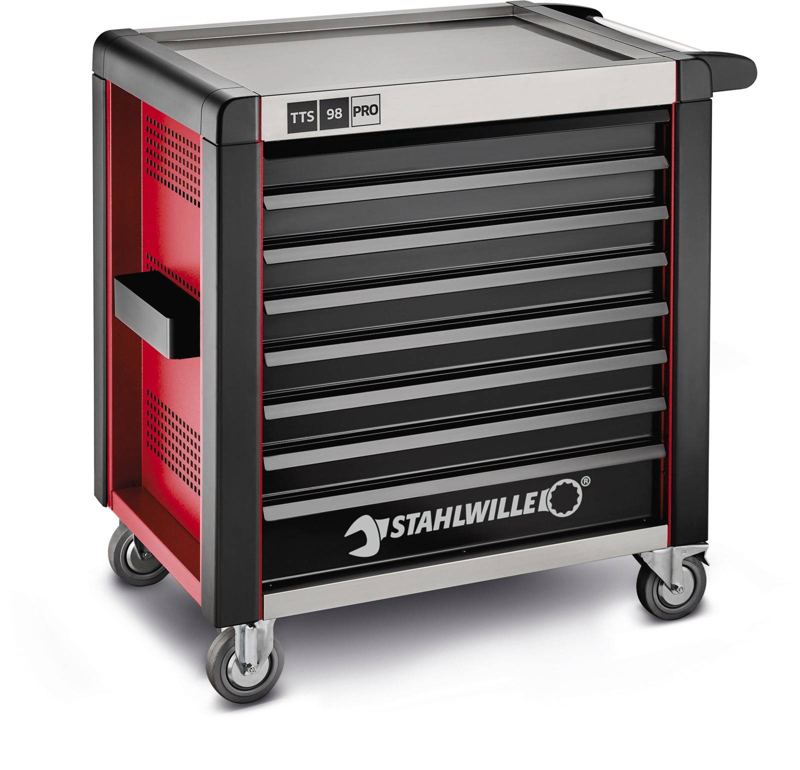 Візок для майстерні Stahlwille 81200174 Колір виробника: червоний, чорний