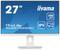 27-calowy monitor iiyama, model ProLite XUB2792QSU, z częstotliwością odświeżania 100 Hz i ekranem IPS, widziany od przodu.