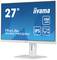 27-calowy monitor iiyama, model ProLite XUB2792QSU, panel IPS, 100 Hz, w kolorze białym