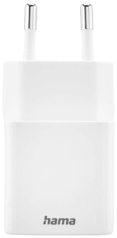USB-зарядний пристрій Hama 30,00 Вт 1x USB-A, 1x USB-C® Power Delivery White house USB Power Delivery (USB-PD)