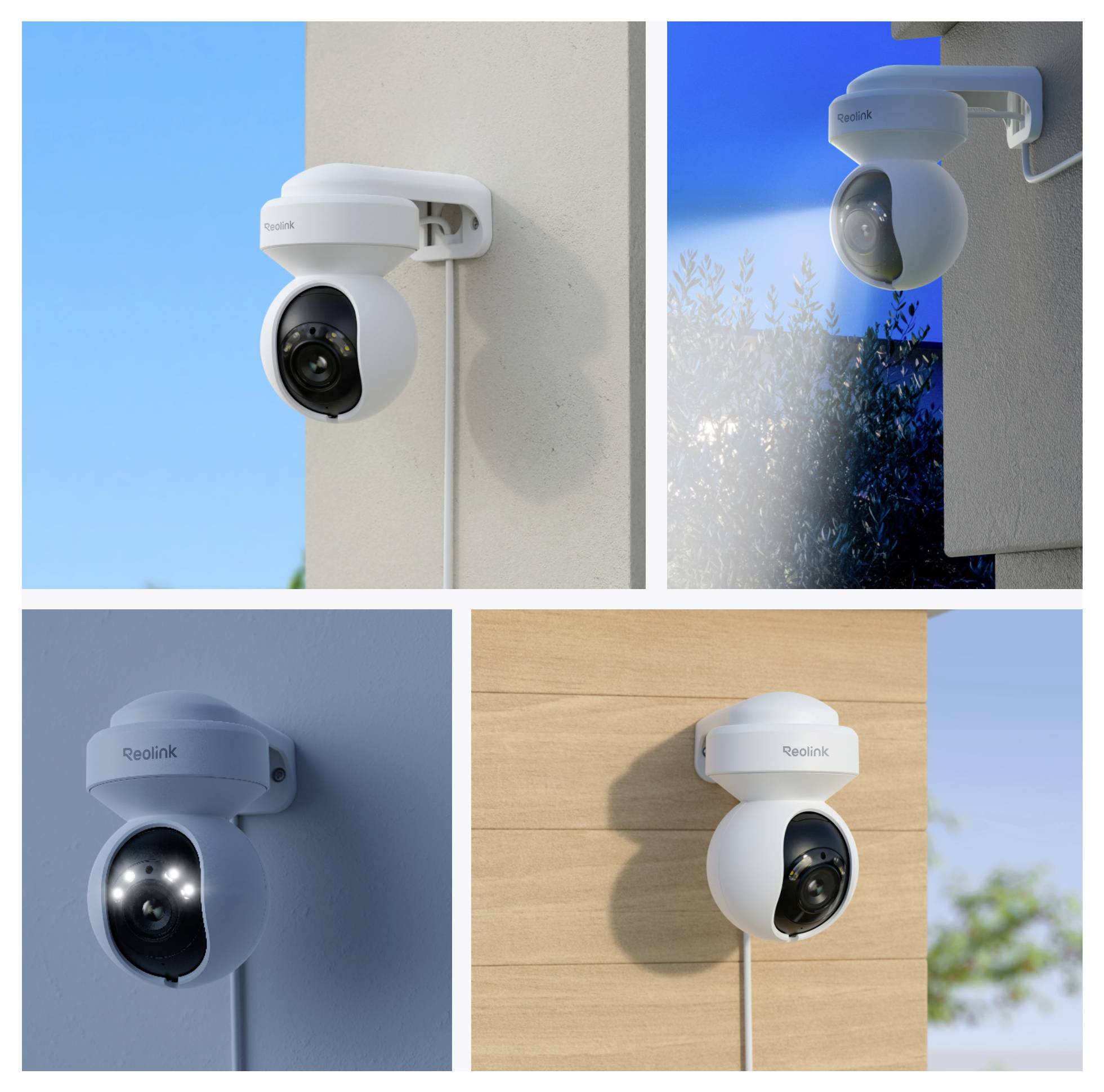 IP камера спостереження Reolink Netzwerkkamera E Series E560 WLAN 3840 x 2160 px