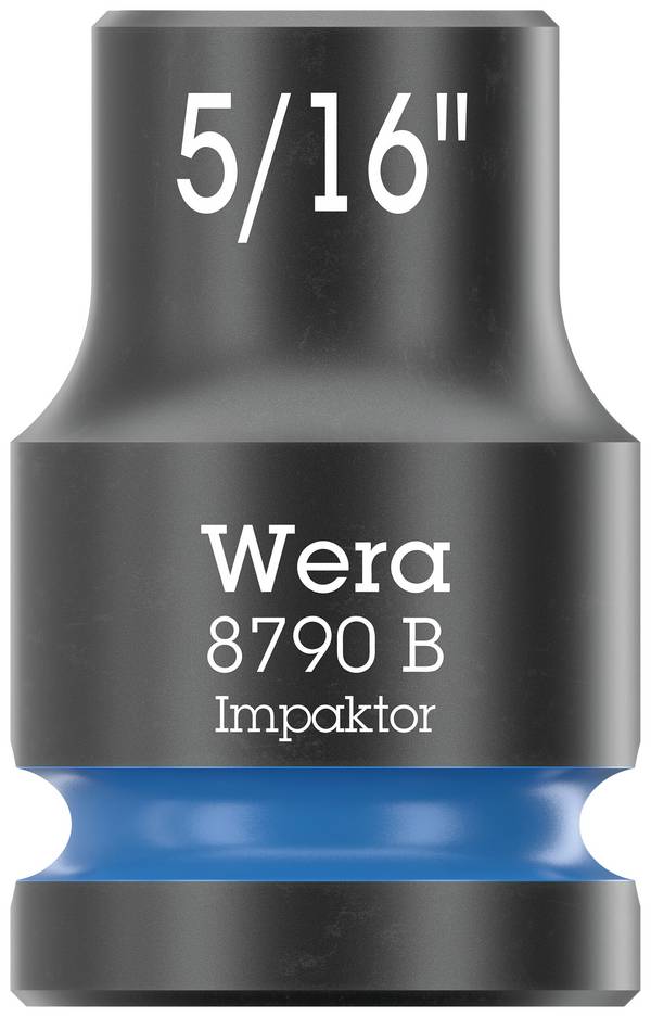 Wera 8790 B Impaktor 05005515001 zewnętrzny sześciokąt Nasadka   5/16" 5/16"  1 szt. 3/8"