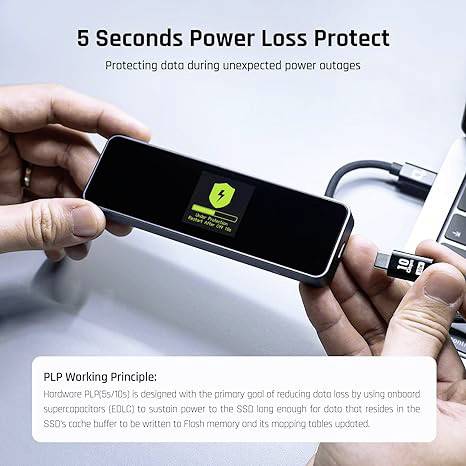 Доккейс для M.2 SSD 5s PLP Smart DSWC1P-5, USB-C® (USB 3.2 Gen 2)