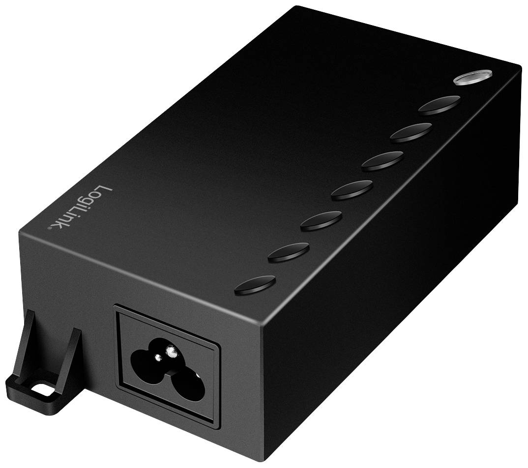Інжектор PoE LogiLink POE007 10 / 100 / 1000 Мбіт/с IEEE 802.3bt, IEEE802.3af (15,4 Вт), IEEE802.3at (30 Вт)