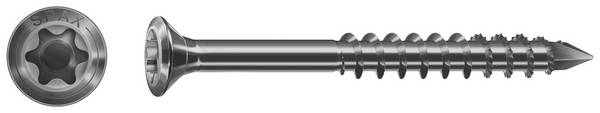 SPAX 0467040400453  Wkręt do drewna 4 mm 45 mm T-STAR plus    stal nierdzewna A2 100 szt.
