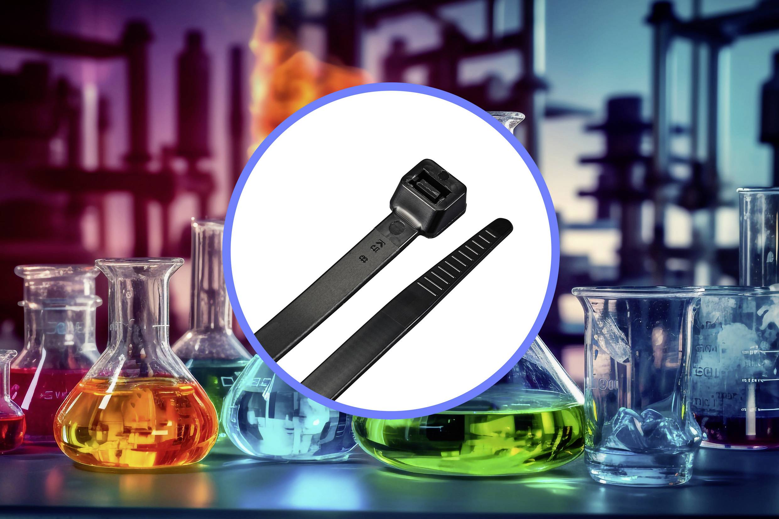 Кабельні стяжки TRU COMPONENTS TC-12533368, 550 мм, ПП, 100 шт.