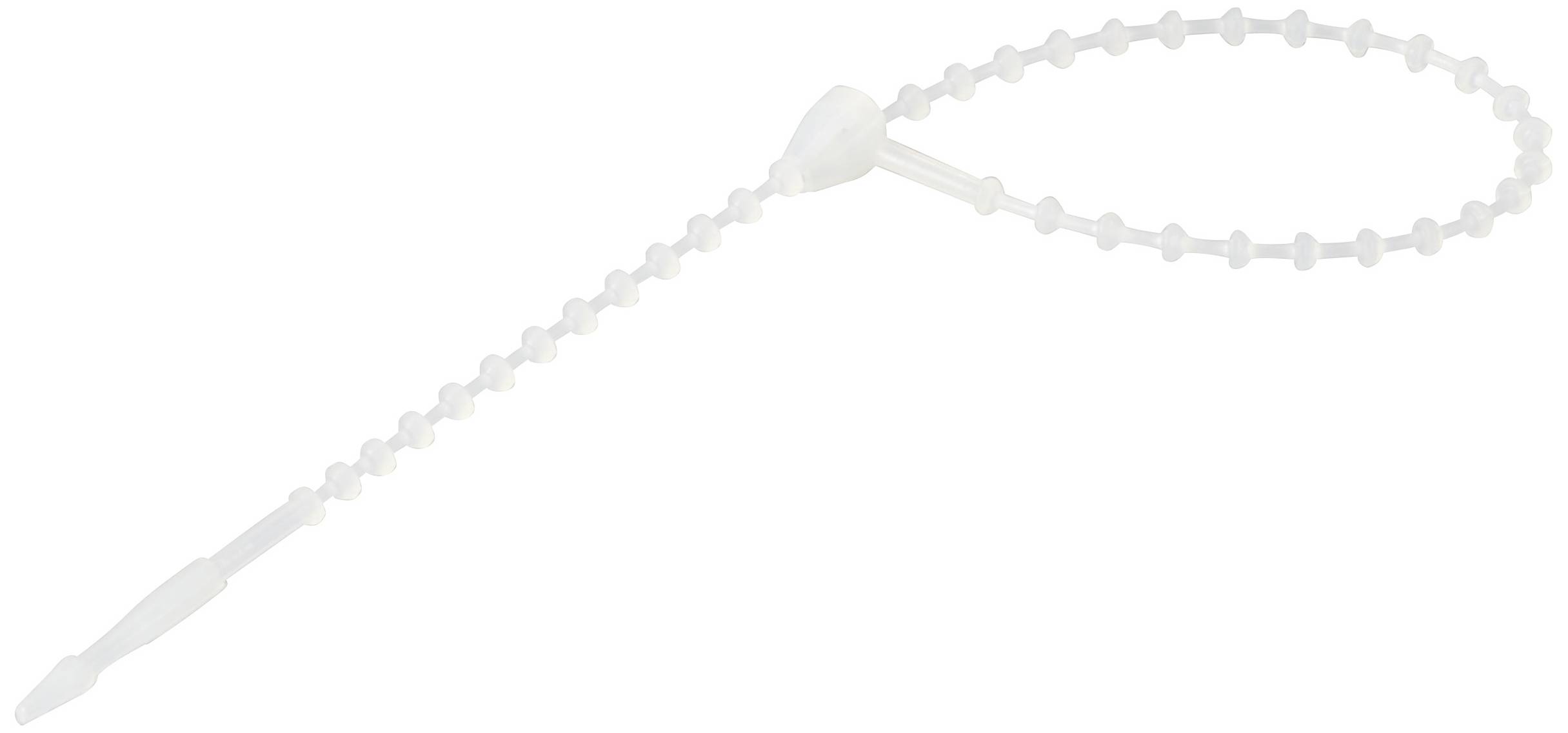 Кульковий затискач TRU COMPONENTS TC-12533372, 145 мм, нейлон, 1000 шт.