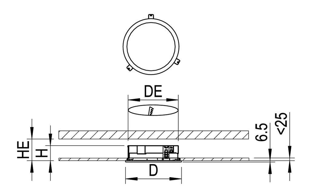 Oświetlenie wewnętrzne LED RIDI 336769 336769 27 W 2660 lm-1