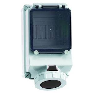 Urządzenie elektryczne z kwadratowym ekranem i przyciskami na spodzie do sterowania funkcjami.