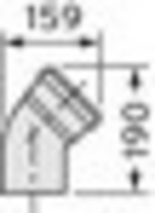 Kolanko Vaillant 45 stopni 110mm PP 0020106391 Vaillant 20106391, (Ø) 110 mm