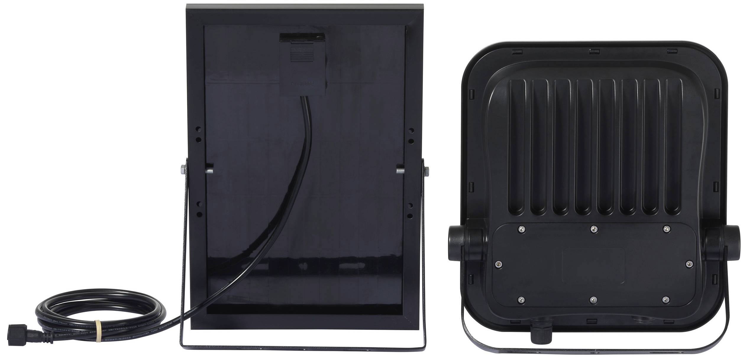 Сонячний прожектор Sygonix SY-6313012, настінний, 10 Вт, колір світлодіодів: теплий білий