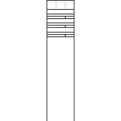 Prosty wzór czarno-biały z poziomymi liniami i prostokątami, tworzący minimalistyczną grafikę.