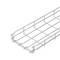 Metalowy, prostokątny odcinek kanału kablowego w formie siatki, przeznaczony do organizacji przewodów.