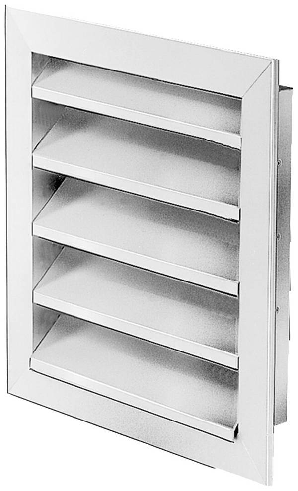 Helios Ventilatoren 125 Kratka chroniąca przed warunkami atmosferycznymi  aluminiowy