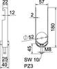 Zacisk typu U OBO Bettermann 1187745 1187745, 1 szt.