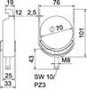 Zacisk typu U OBO Bettermann 1186569 1186569, 1 szt.