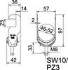 Zacisk typu U OBO Bettermann 1158369 1158369, 1 szt.