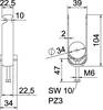 Zacisk typu U OBO Bettermann 1186330 1186330, 1 szt.