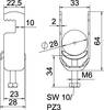 Zacisk typu U OBO Bettermann 1187520 1187520, 1 szt.