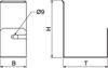 Łącznik ścienny OBO Bettermann 7218156 7218156, 1 szt.